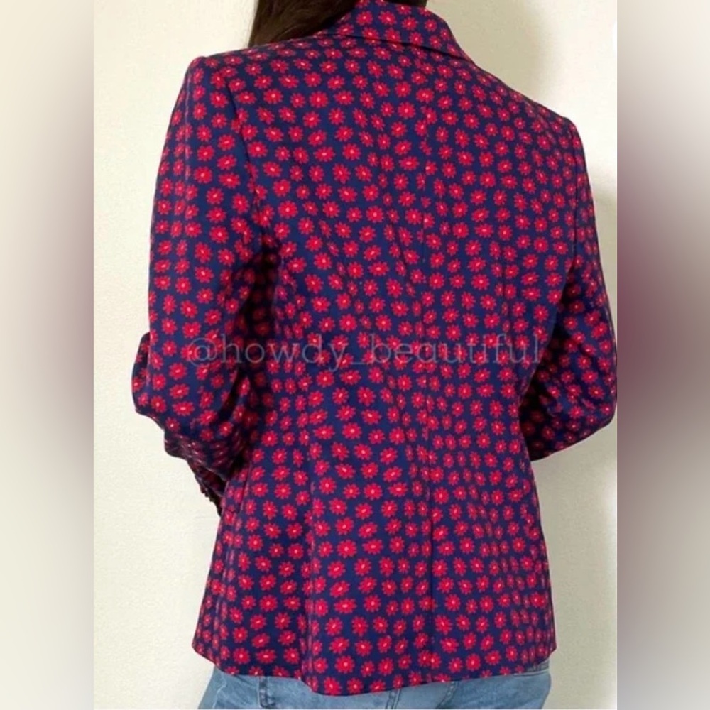 Alice + Olivia ‘Greyson’ Daisy 🌼 Print Blazer - Picture 7 of 7